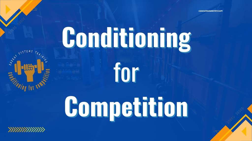 conditioning for competition strength training program